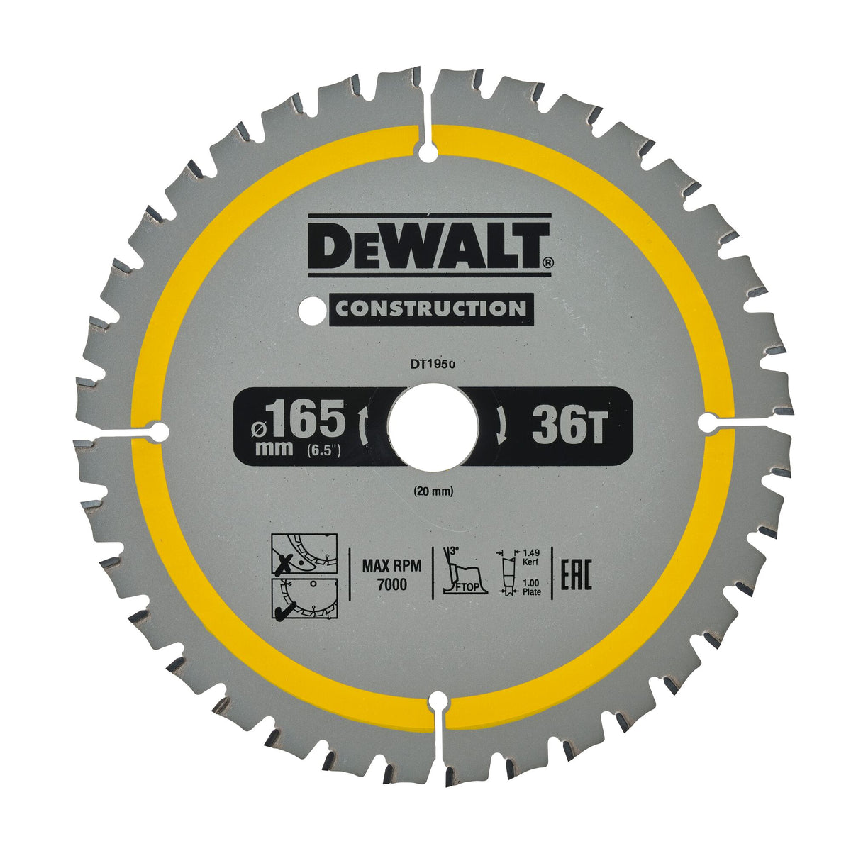 Lame specifiche per Sega Circolare a Batteria DeWalt DT1950-QZ