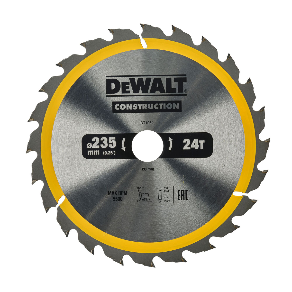 Lame per Seghe Circolari Portatili DeWalt DT1954-QZ