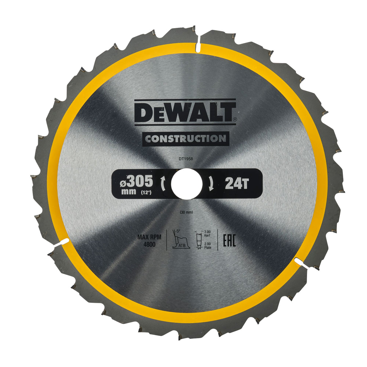 Lama 305x30mm DeWalt DT1958-QZ