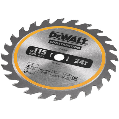 Lama per sega circolare da costruzione a batteria - Intelaiatura DeWalt