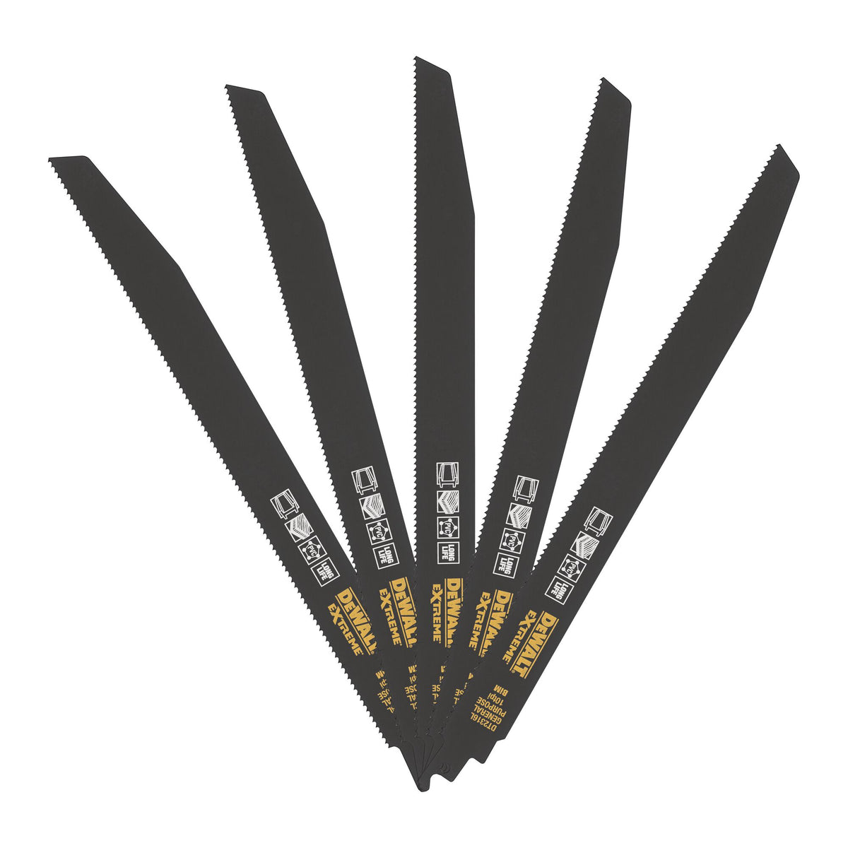 Lame per seghe 305mm x 2,5mm (5pezzi) DeWalt DT2316L-QZ