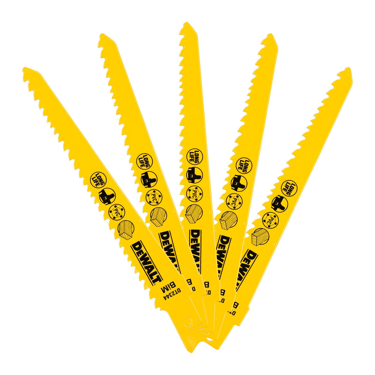 Lame Bi-Metal per legno e plastica DeWalt DT2344-QZ