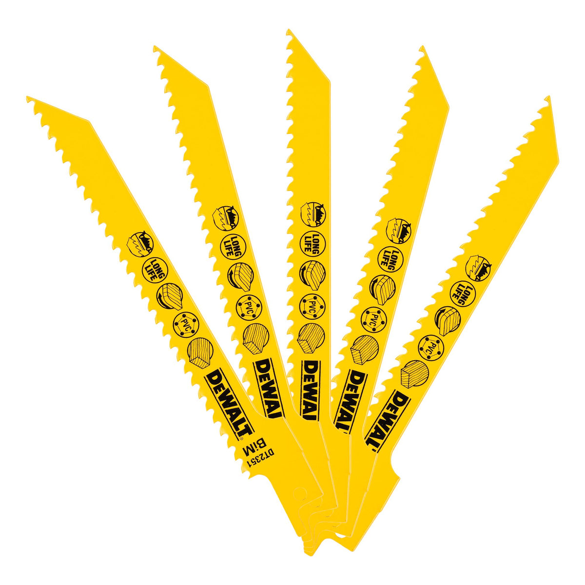 Lame Bi-Metal per legno e plastica DeWalt DT2351-QZ