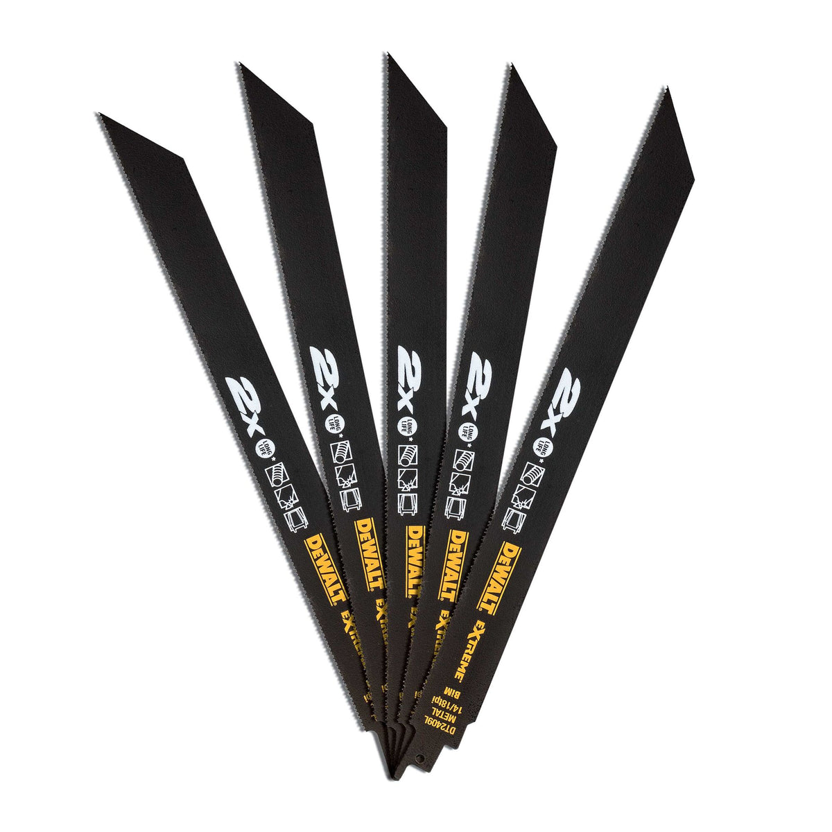 305mm 14/18 TPI per Tagliare Metalli 2X Life DeWalt DT2409L-QZ