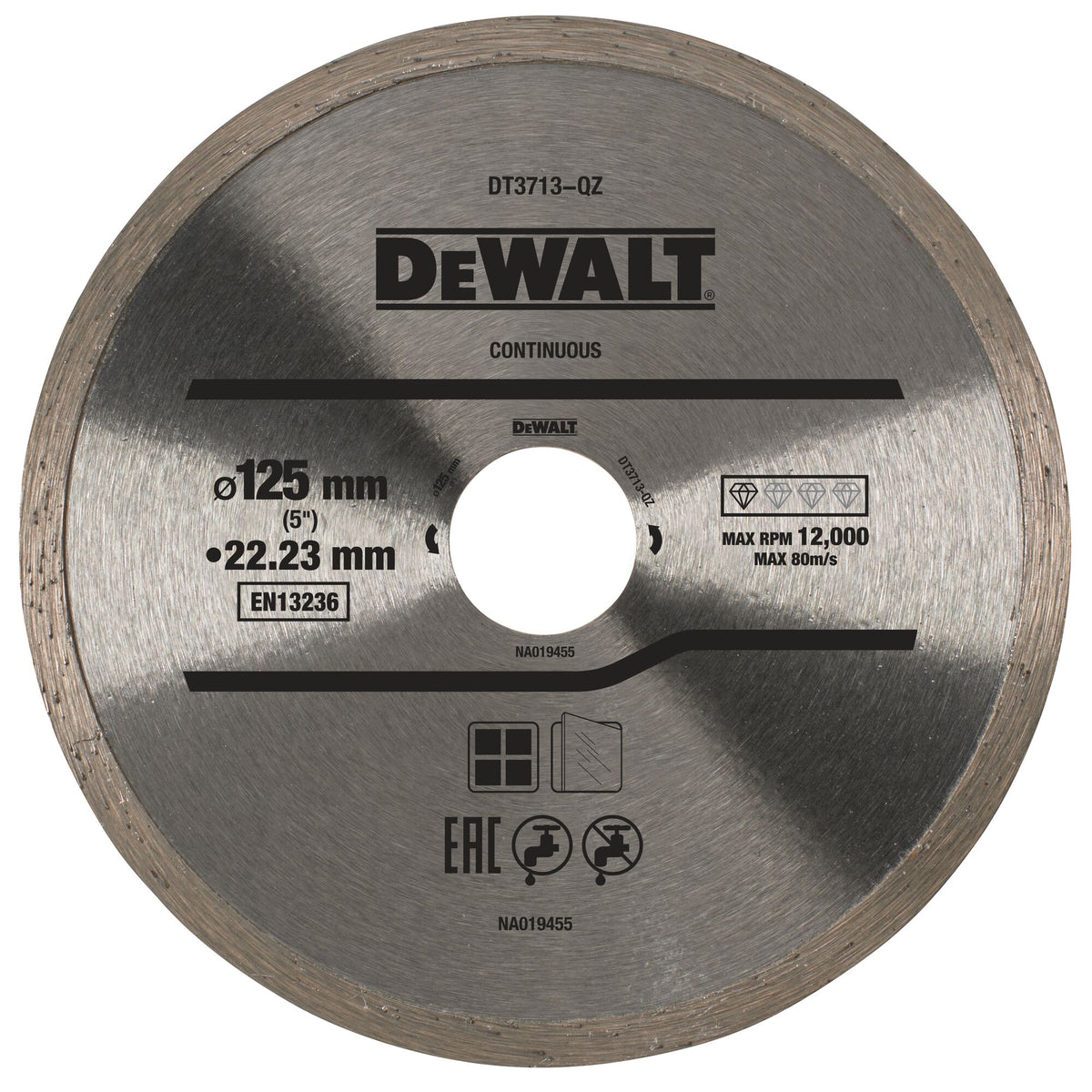 Dischi diamantati DeWalt DT3713-QZ