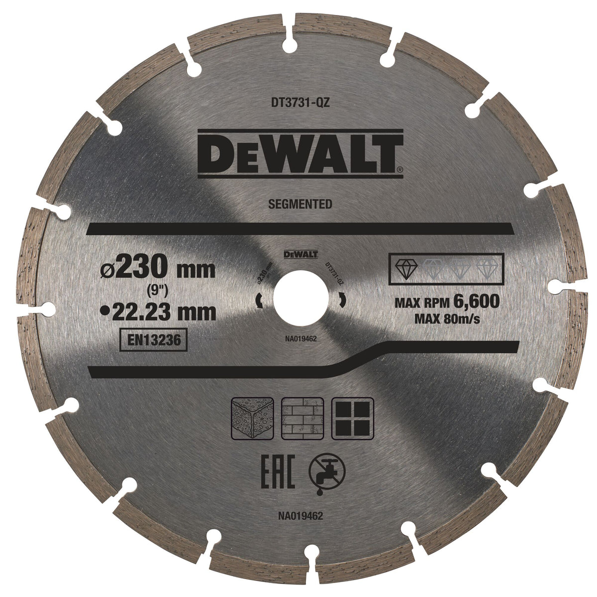 Dischi diamantati DeWalt DT3731-QZ