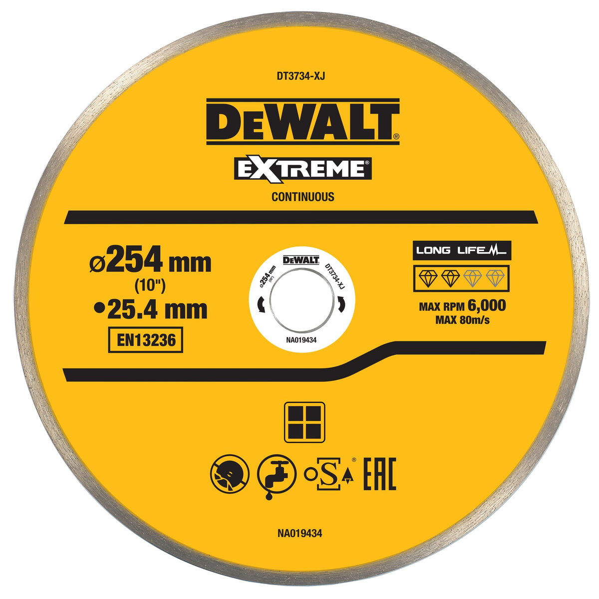 Disco per Porcellana / Pietra DeWalt DT3734-XJ
