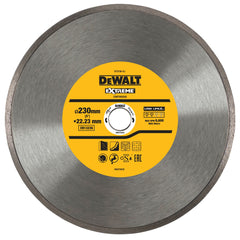 Disco diamantato sinterizzato a corona continua per piastrelle 230 mm DT3738-XJ DeWalt