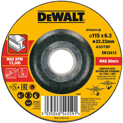 Disco abrasivo OSA ad alte prestazioni DeWalt DT43916-QZ