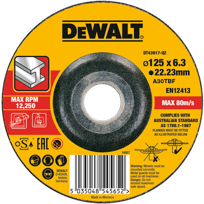 Disco abrasivo OSA ad alte prestazioni DeWalt DT43917-QZ