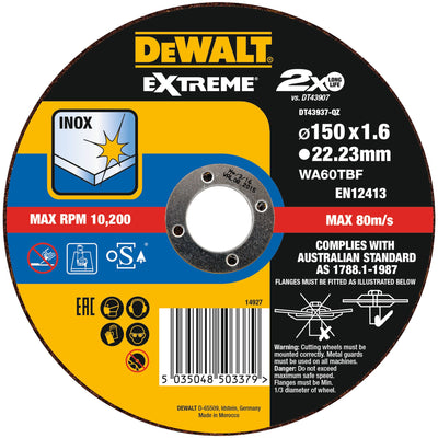 Disco da taglio Extreme OSA DeWalt DT43937-QZ