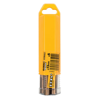 Punte Cobalto HSS-E 13mm sfuse x5 DeWalt DT4949-QZ
