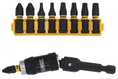 Set 10 pezzi Inserti Impact Torsion e porta inserti pivotale DT70518T-QZ DeWalt