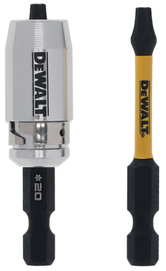 Set 2 Inserti Impact Torsion T20 con Bussola Magnetica DeWalt DT70537T-QZ