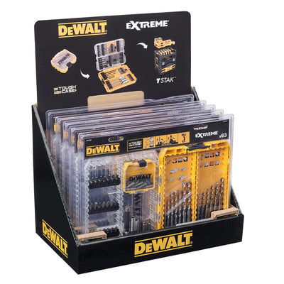 Set 63 Punte per Muratura Extreme DeWalt