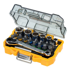 Estuche rígido extra pequeño, set de 24 piezas y tornillos de 25mm DeWalt