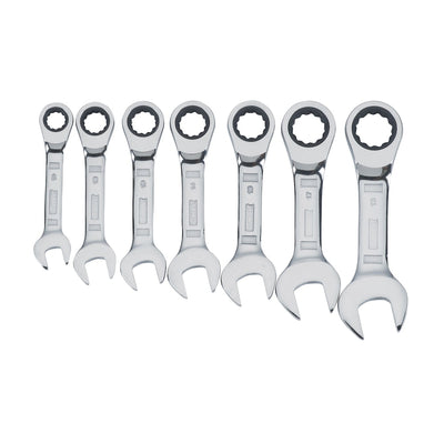Set 7 pezzi chiavi a cricchetto corte DWMT19261-0 DeWalt