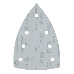 E-23422 Carta abrasiva certificata FSC attacco velcro DELTA 80x130mm
