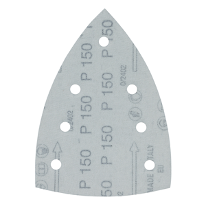 E-23466 Carta abrasiva certificata FSC attacco velcro DELTA 80x130mm