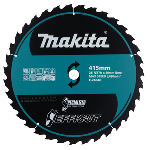E-24848 Lama Efficut T.C.T., 415x30mm, 35T Makita