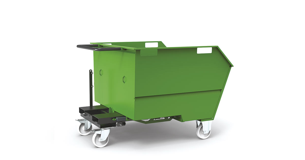 Benna porta rottami 750 litri – 1350 kg Comi Storage