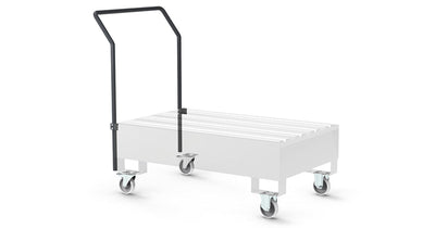 Kit maniglia e ruote per vasche di contenimento Comi Storage