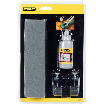 Set Guida per Affilature, Pietra ad Olio e Olio (0-16-050) Stanley