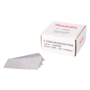 F-31854 Spilli, 0,6x35mm, 23 Ga, 10,000pz Makita
