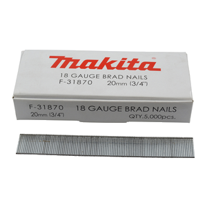 F-31870 Groppini, 18 Ga, 20mm, 5.000pz Makita
