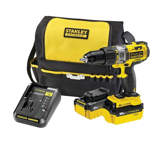 Trapano Avvitatore 18V Litio 4.0Ah (FMC600M2S) (FMC600M2S-QW) Stanley
