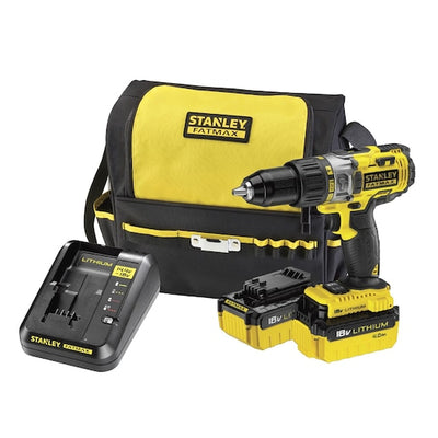 Trapano Avvitatore a percussione 18V Litio 4.0 Ah (FMC625M2S) (FMC625M2S-QW) Stanley