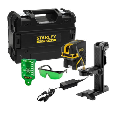 Livella laser al litio a croce + 2 punti FATMAX® SCGi-P2 - raggio verde (FMHT77597-1) Stanley