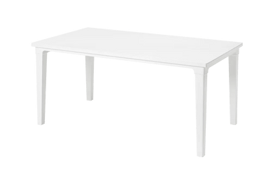 Tavolo da giardino Futura 165x94 cm bianco Keter
