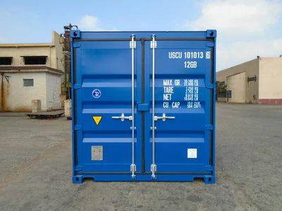 Nuovo Container Marittimo di 10 Piedi blu Garico Box