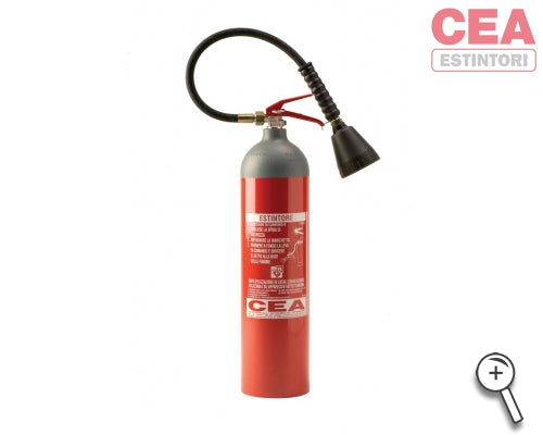 Estintore Portatile a Biossido di Carbonio da 5 Kg CEA - immagine 1