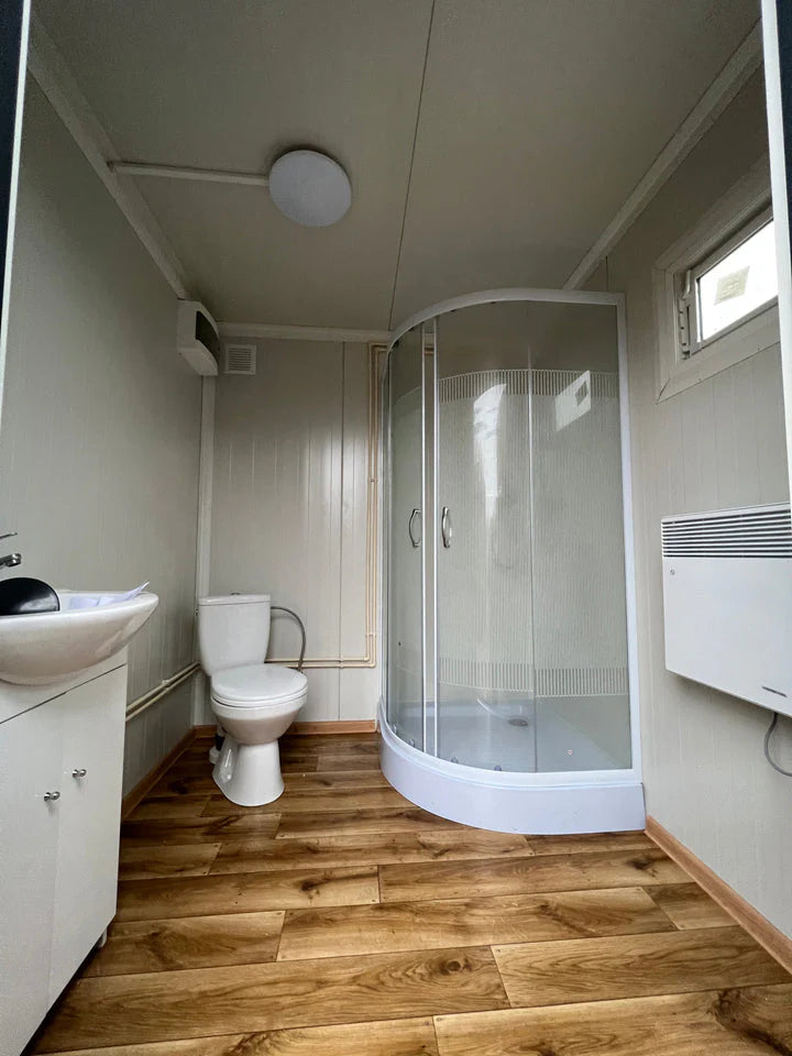 Container Sanitario 2,00 × 2,00 M con DOCCIA e CISTERNA Garico Box