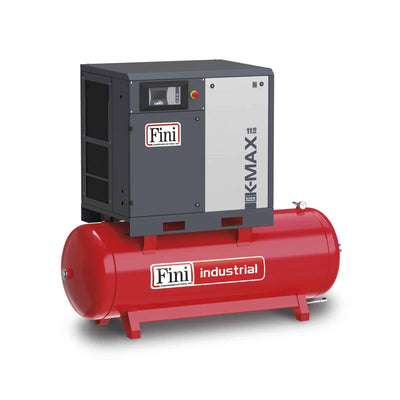 K-MAX 11-08-500 Compressore a vite con trasmissione diretta, completo - Fini Compressori