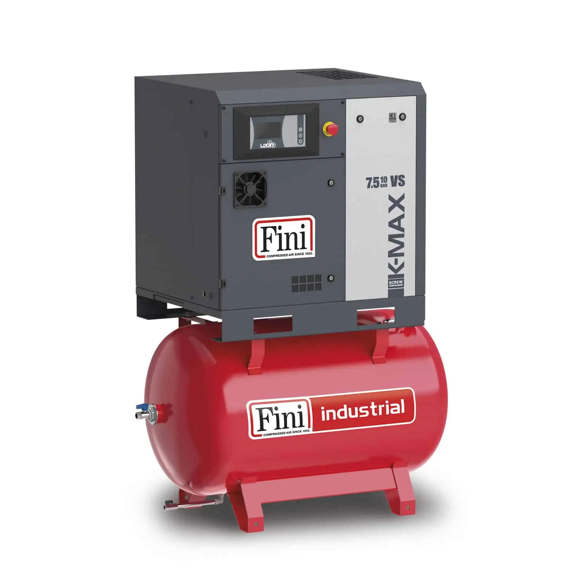 Compressore a vite K-MAX 7.5-08-270 ES VS Fini Compressori