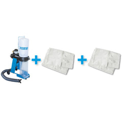 Aspirador para virutas + 10 bolsas de plástico + bolsa de filtrado Fervi KIT0229