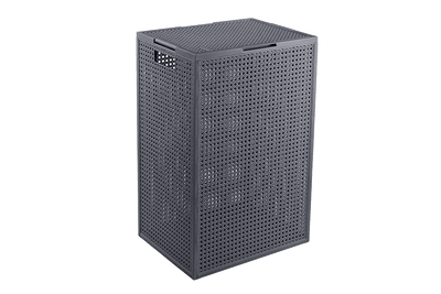Cesto portabiancheria con coperchio Kaya 60 L grigio Curver