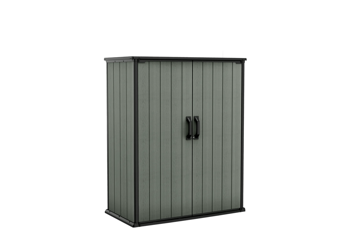 Darwin Tall 1400L Storage Cabinet - Green Keter