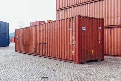 Container di trasporto usato di 40 Piedi High Cube (HC) Garico Box