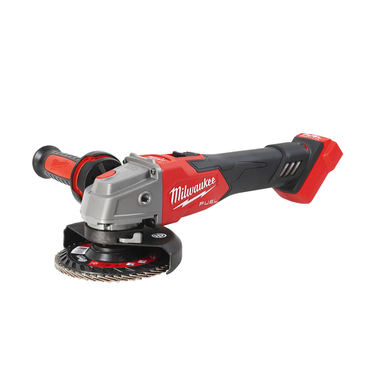 Smerigliatrice Angolare 125 mm a velocità variabile con interruttore a slitta e freno M18 FUEL Milwaukee