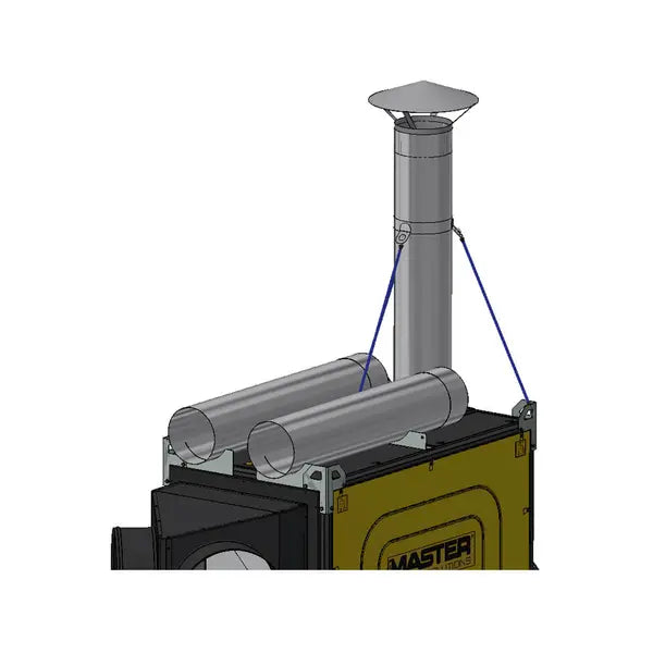 Master Kit di fissaggio camino per riscaldatori BV 691 Dantherm Group