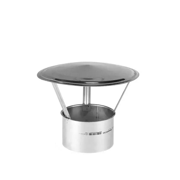 Master Comignolo in acciaio inox – Ø150 mm per riscaldatori BV 110, BV 170, BV 290, BV 400, Heylo K 50, K 80 Dantherm Group