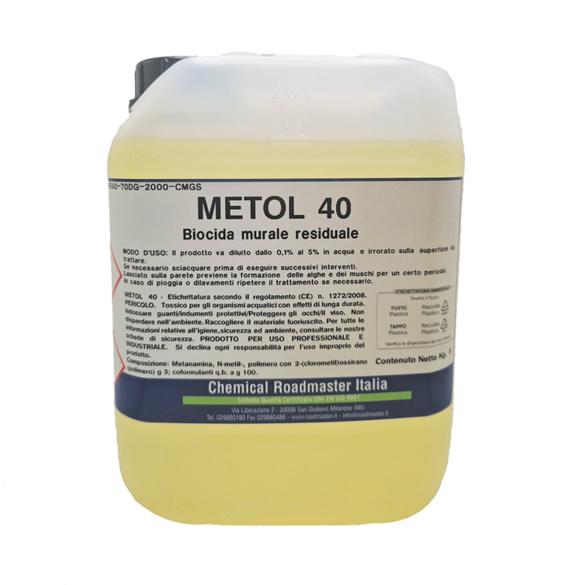 Metol 40 - Industria - Chemical Roadmaster - Chemical Roadmaster