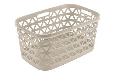 Cesta portabiancheria Oceana 45 L off white Curver