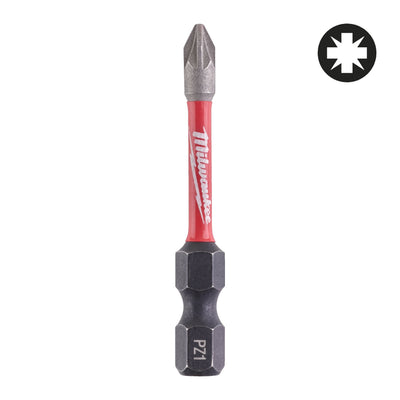Bit SHOCKWAVE per avvitatori ad impulsi — PZ (Shockwave bits PZ) Milwaukee