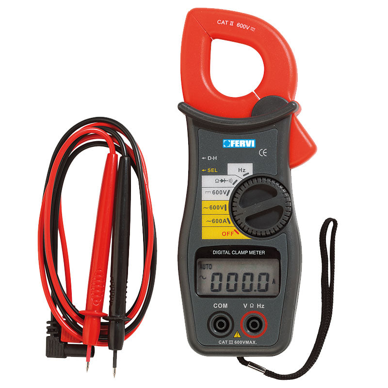 Pinza Amperometrica Digitale - Strumenti di Misura - Fervi - Fervi