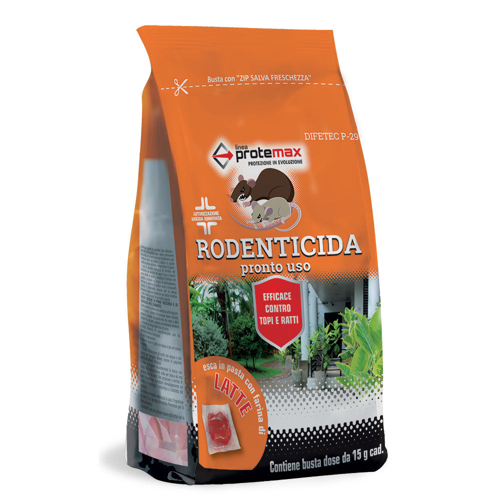 RODENTICIDA PASTA ROSSA DF 150g — Protemax